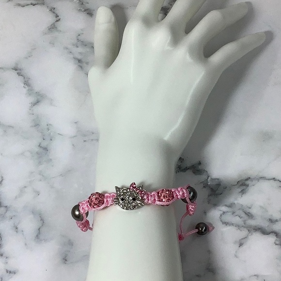 New Hello Kitty Girl Cord Bracelet - Picture 4 of 4